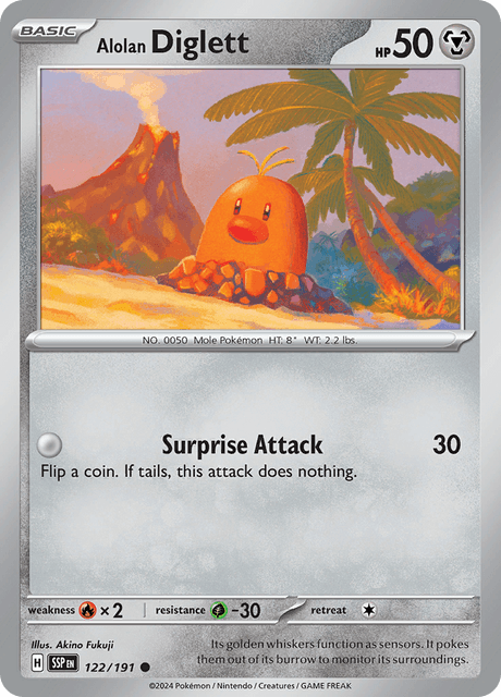 SSP - 122 - Alolan Diglett