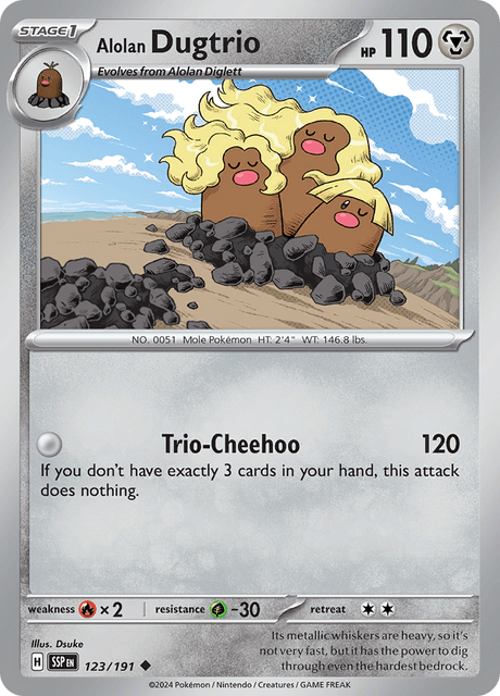 SSP - 123 - Alolan Dugtrio