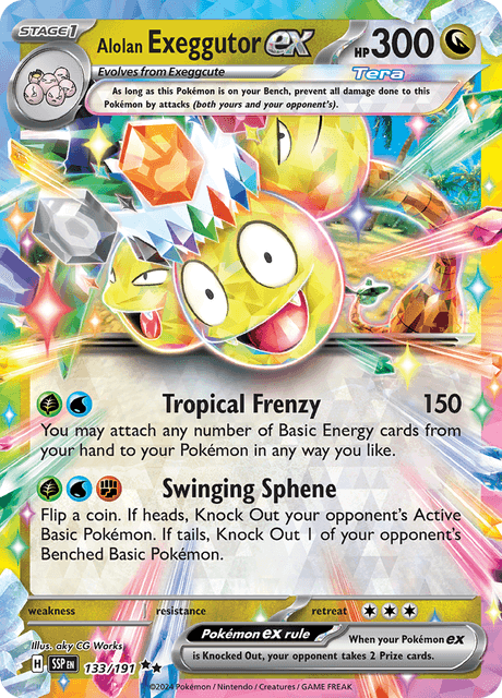 SSP - 133 - Alolan Exeggutor ex