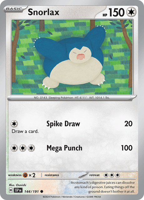 SSP - 144 - Snorlax