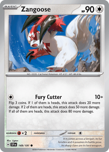 SSP - 149 - Zangoose