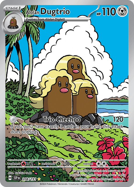 SSP - 208 - Alolan Dugtrio