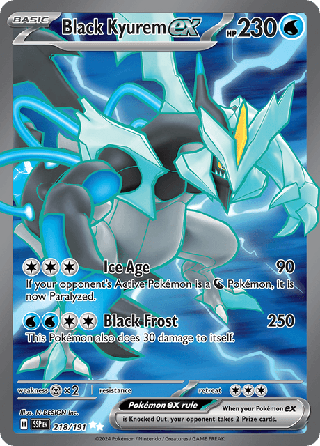 SSP - 218 - Black Kyurem ex