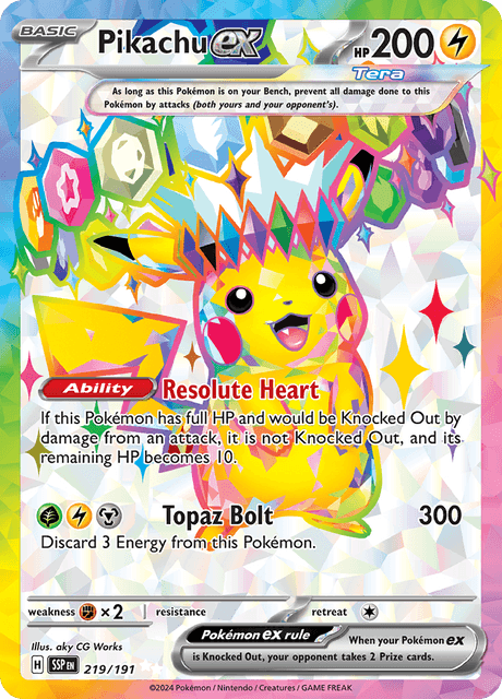 SSP - 219 - Pikachu ex