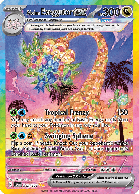 SSP - 242 - Alolan Exeggutor ex