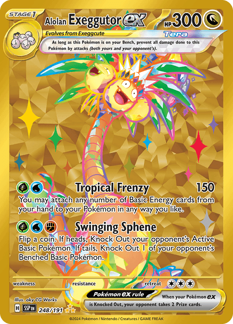 SSP - 248 - Alolan Exeggutor ex