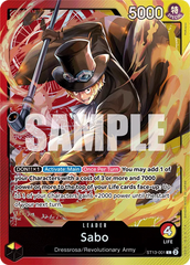 ST13-001 - Sabo - Leader