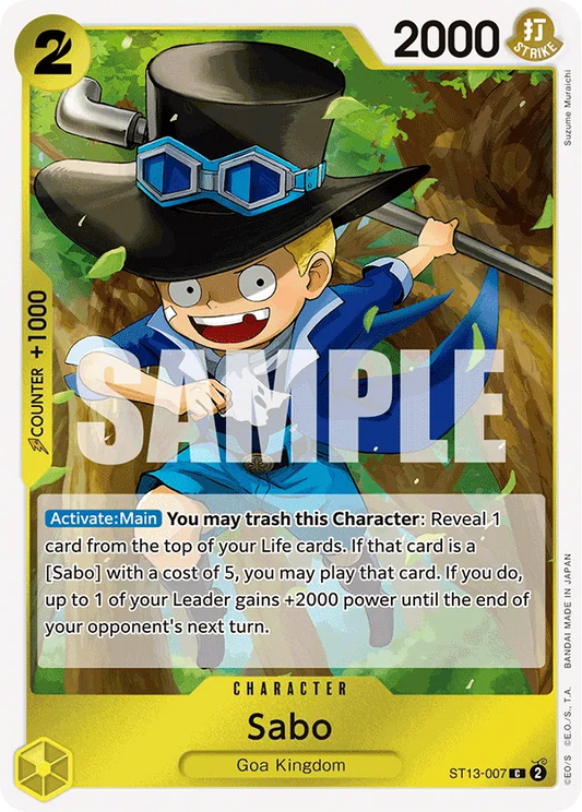 ST13-007 - Sabo - Character