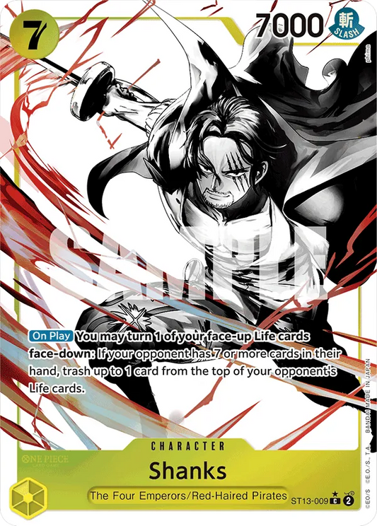 ST13-009 - Shanks - Character AA