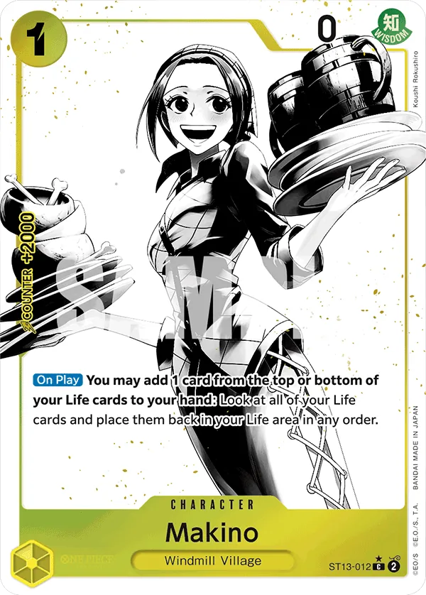 ST13-012 - Makino - Character AA