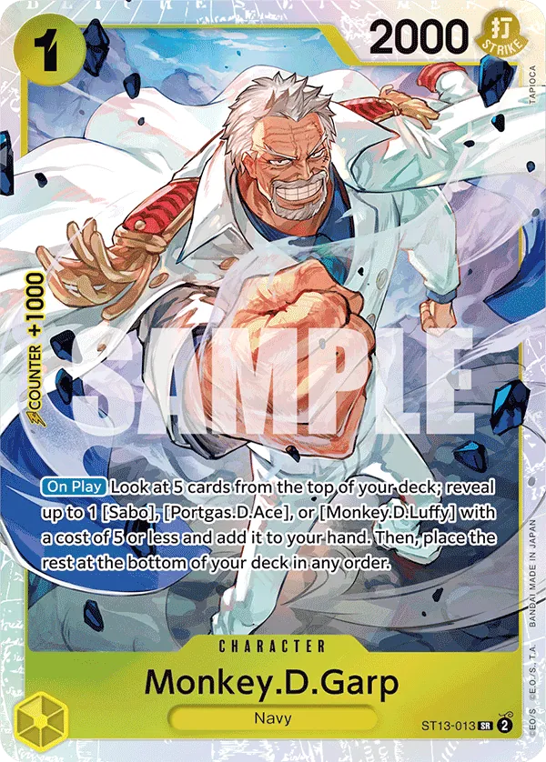 ST13-013 - Monkey.D.Garp - Character