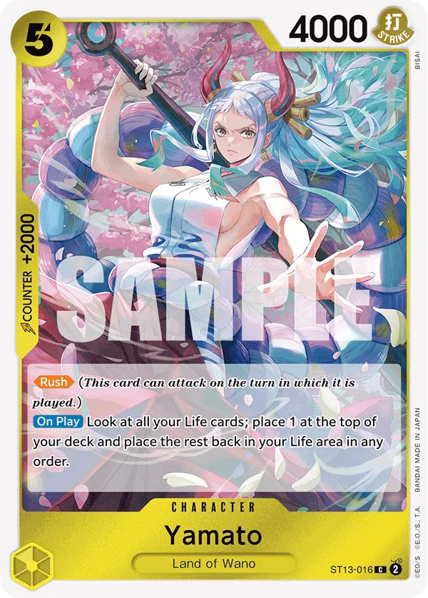 ST13-016 - Yamato - Character