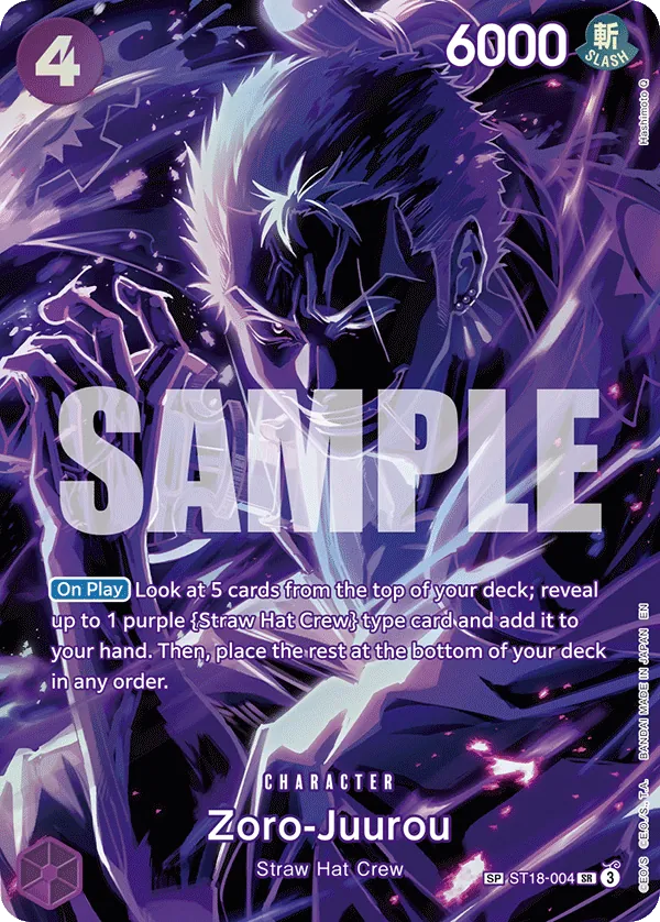 ST18-004 - Zoro-Juurou - Character - Special Card