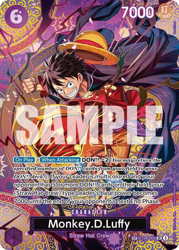 ST26-005 - Monkey.D.Luffy - Character - Special Card