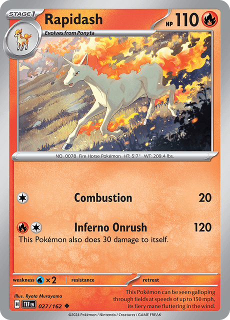 027 - Rapidash - Uncommon