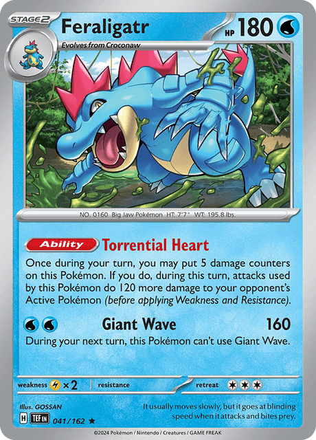 041 - Feraligatr - Rare