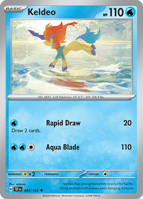 044 - Keldeo - Uncommon