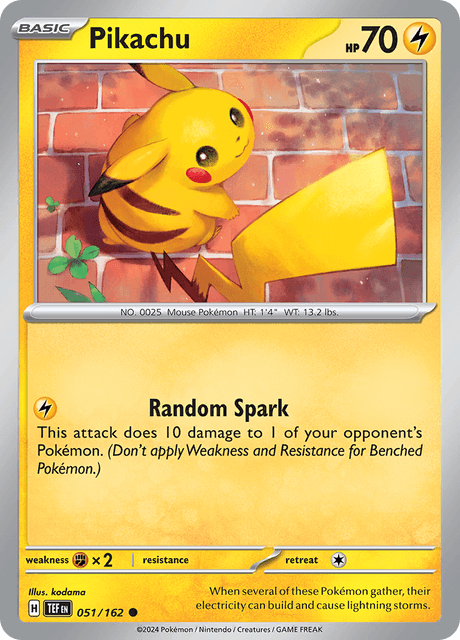 051 - Pikachu - Common