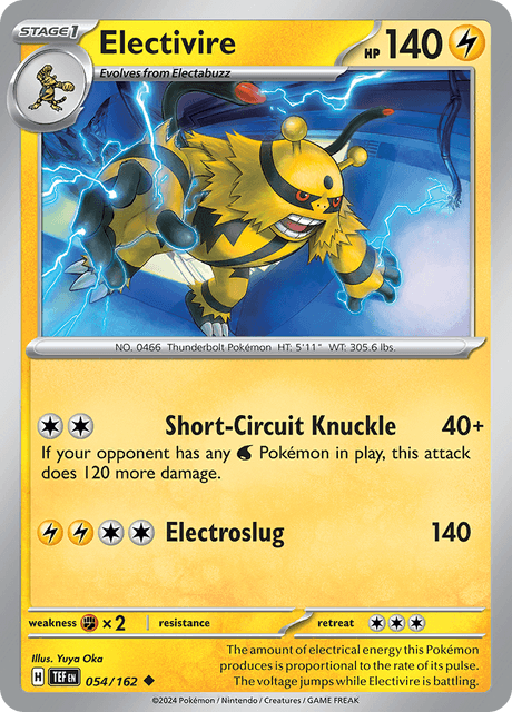 054 - Electivire - Uncommon