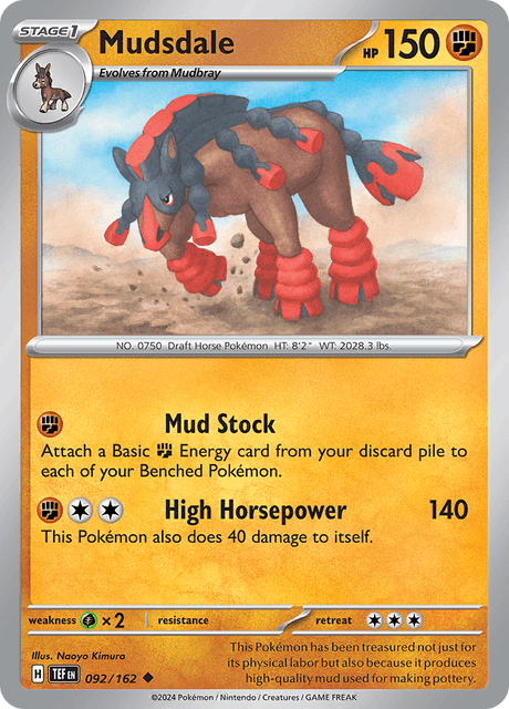 092 - Mudsdale - Uncommon