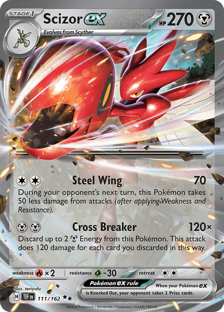 111 - Scizor ex - Double Rare