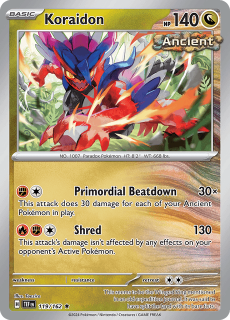 119 - Koraidon - Rare