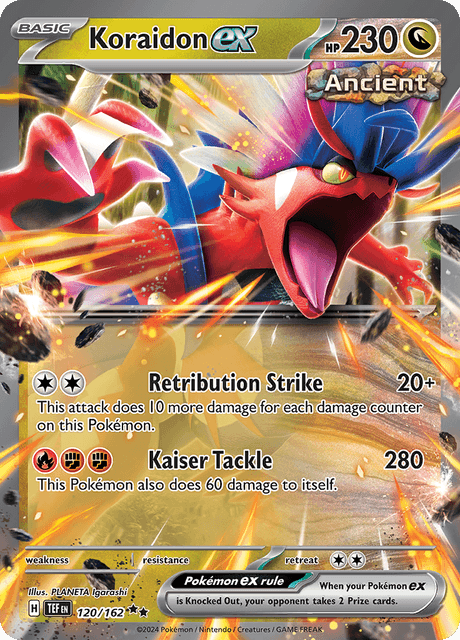 120 - Koraidon ex - Double Rare