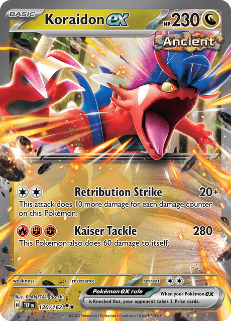 120 - Koraidon ex - Double Rare ESPAÑOL