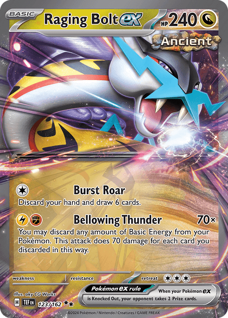 123 - Raging Bolt ex - Double Rare