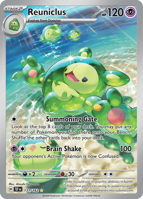 171 - Reuniclus - Art Rare ESPAÑOL