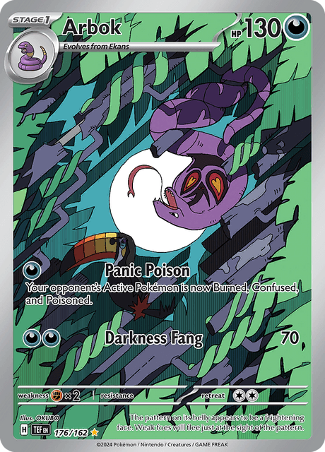 176 - Arbok - Art Rare