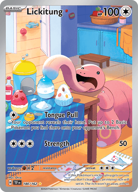 180 - Lickitung - Art Rare