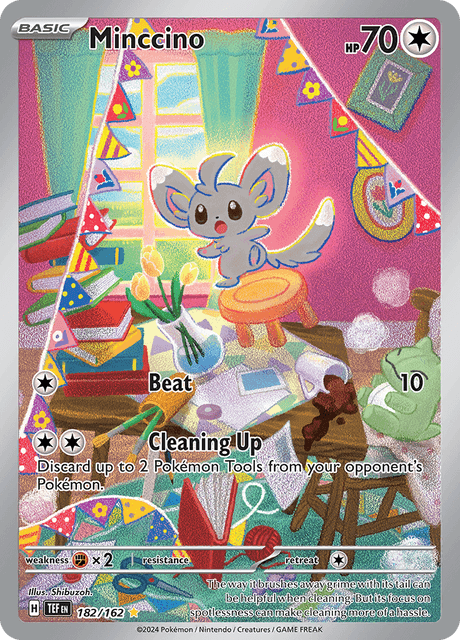 182 - Minccino - Art Rare