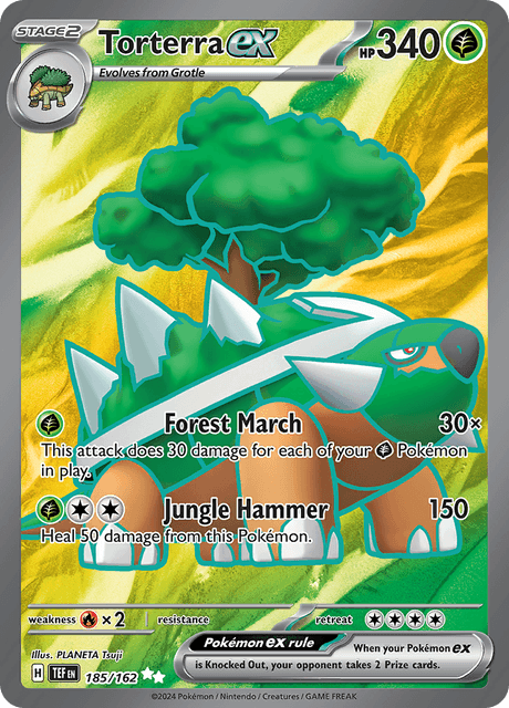 185 - Torterra ex - Ultra Rare