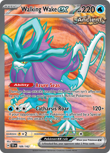 189 - Walking Wake ex - Ultra Rare