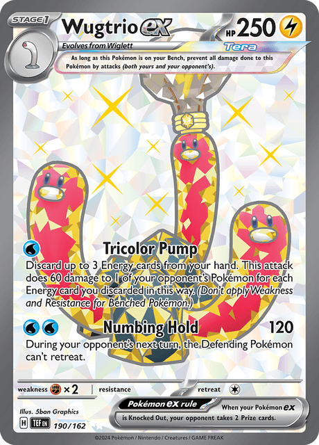 190 - Wugtrio ex - Ultra Rare