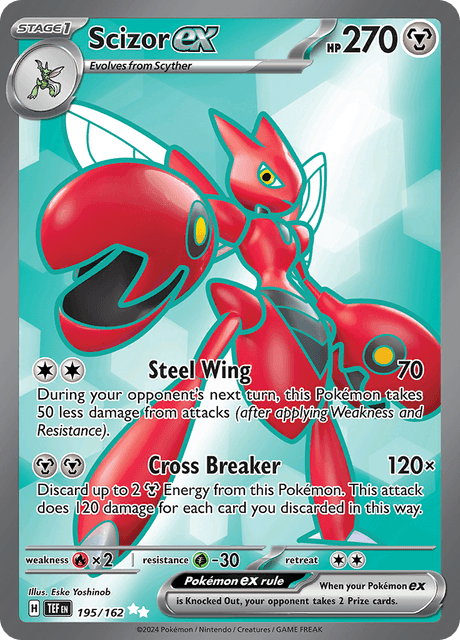 195 - Scizor ex - Ultra Rare