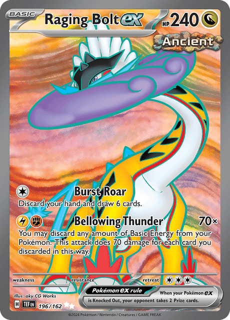 196 - Raging Bolt ex - Ultra Rare