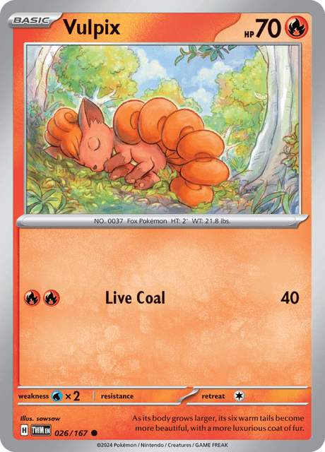 026 - Vulpix - Common