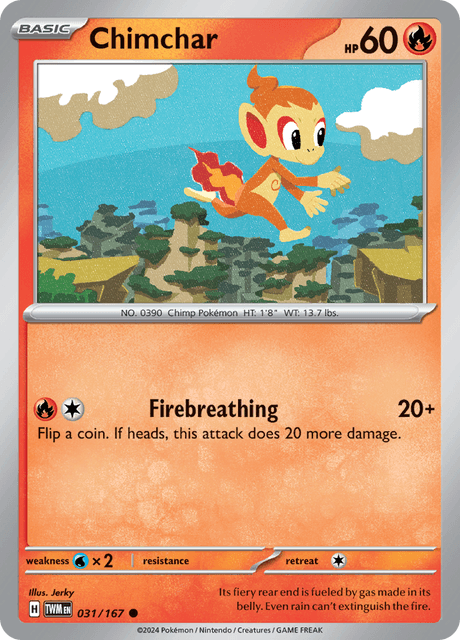 031 - Chimchar - Common