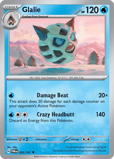 052 - Glalie - Uncommon