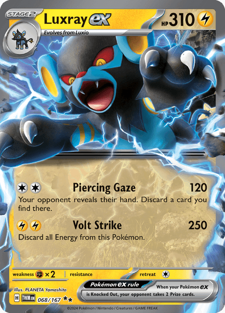 068 - Luxray ex - Double Rare