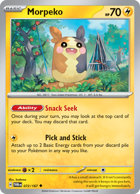 072 - Morpeko - Uncommon
