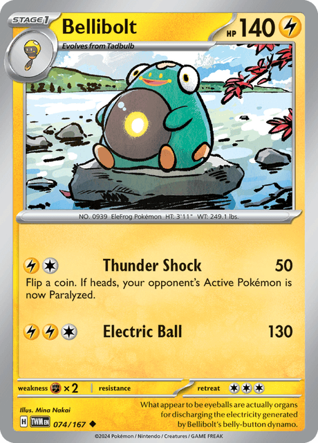 074 - Bellibolt - Uncommon