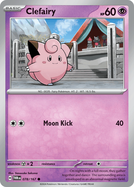 078 - Clefairy - Common