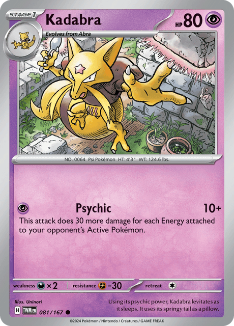 081 - Kadabra - Common