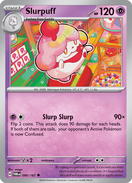090 - Slurpuff - Uncommon