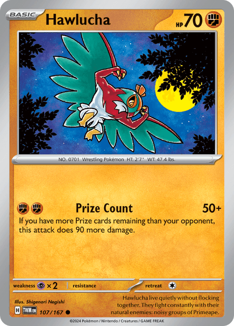 107 - Hawlucha - Common