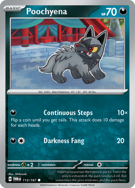 113 - Poochyena - Common