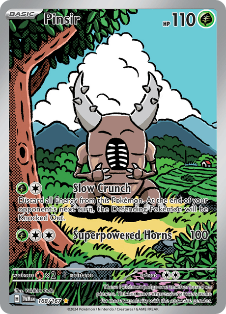 168 - Pinsir - Art Rare